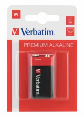 Pile VERBATIM 1x alcanine 9V Pile VERBATIM 1x alcanine 9V