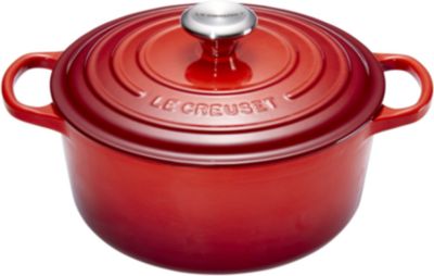 Cocotte LE CREUSET SIGNATURE Cerise diam24cm