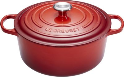 Cocotte LE CREUSET SIGNATURE Cerise diam28cm