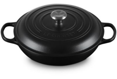 Faitout LE CREUSET 30 cm Noir Mat