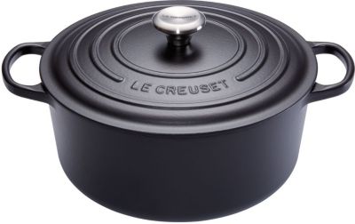 Cocotte LE CREUSET SIGNATURE 20 cm noir