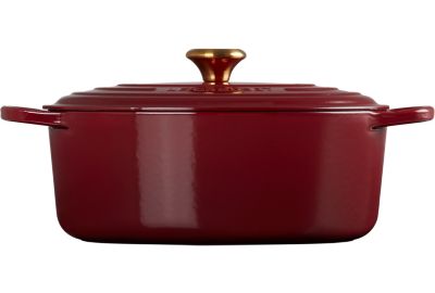 Cocotte LE CREUSET 31 cm Rhône Bouton Doré