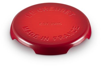 Dessous de plat LE CREUSET rond collection barbecue 22cm cerise