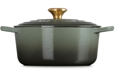 Cocotte LE CREUSET 24CM THYM BOUTON DORÉ