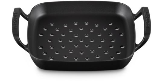 Panier de cuisson LE CREUSET à griller carré collection barbecue 30cm