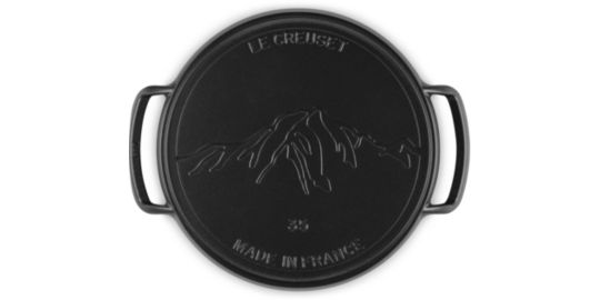 Plancha LE CREUSET collection barbecue 35cm noir mat