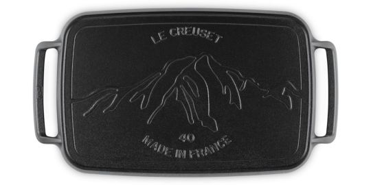 Plancha pour barbecue LE CREUSET rectangulaire collection barbecue 40cm