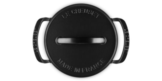 Cocotte LE CREUSET barbecue 25cm noir mat