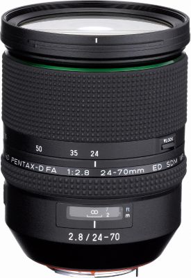 Objectif pour Reflex Plein Format PENTAX HD DFA 24-70mm f/2.8 ED SDM WR Objectif pour Reflex Plein Format PENTAX HD DFA 24-70mm f/2.8 ED SDM WR