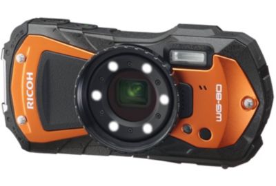 Ricoh Appareil photo Compact WG-6 ORANGE pas cher 