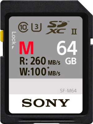 Carte SD SONY UHS-II M series CL10 U3 64Go