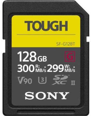 Carte SD SONY UHS-II G TOUGH series CL10 U3 128Go
