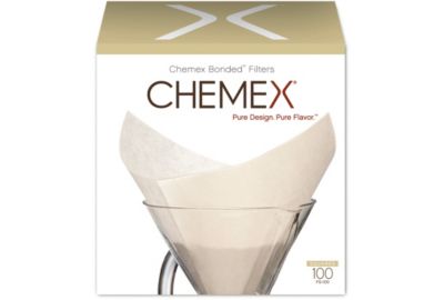 Filtre à café CHEMEX blancs x100 pour cafetiere 6/10 tasses