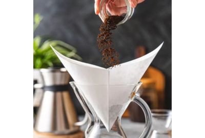 Filtre à café CHEMEX blancs x100 pour cafetiere 6/10 tasses