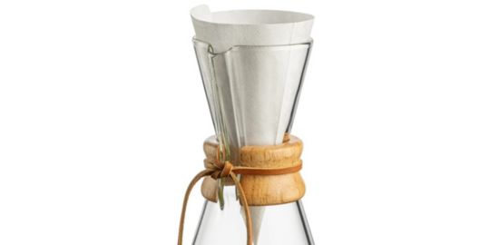 Filtre à café CHEMEX blancs x100 pour cafetiere 1/3 tasses