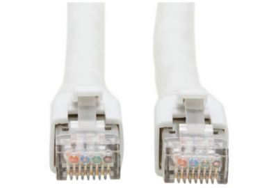 Câble Ethernet EATON 4.57M Droit CAT8 Blanc