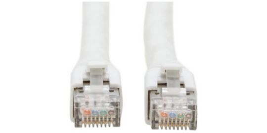 Câble Ethernet EATON 4.57M Droit CAT8 Blanc