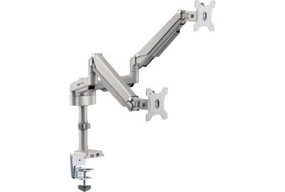 Support EATON 2 écrans bras flexible en aluminium 1 po