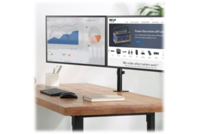 Support EATON 2 écrans bras flexibles et indépendants