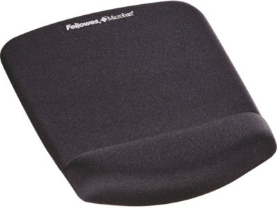 Repose-poignet FELLOWES PlushTouch Noir antibactérien
