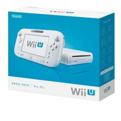 Console Wii U NINTENDO Wii U Basic Pack Blanc Reconditionné
