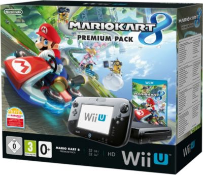 Console Wii U NINTENDO Wii U 32Go Mario Kart 8 Reconditionné