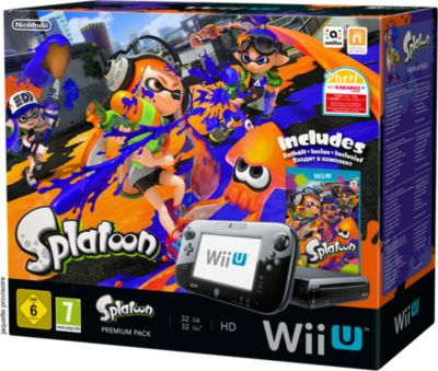 Console Wii U NINTENDO Wii U 32Go Splatoon Reconditionné Console Wii U NINTENDO Wii U 32Go Splatoon Reconditionné
