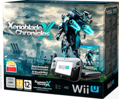Console Wii U NINTENDO Wii U Pack Premium Xenoblade Chronicles Reconditionné Console Wii U NINTENDO Wii U Pack Premium Xenoblade Chronicles Reconditionné