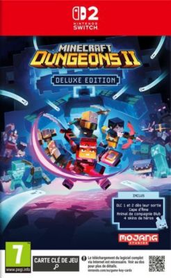 Jeu Switch 2 NINTENDO Minecraft Dungeons 2 Deluxe Edition