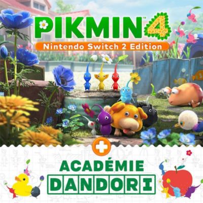 Jeu Switch 2 NINTENDO Pikmin 4  NS2 Edition + Academie Dandori