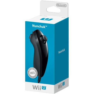 Manette NINTENDO Manette Nunchuk Wii U noire Reconditionné Manette NINTENDO Manette Nunchuk Wii U noire Reconditionné