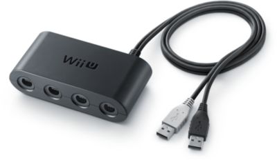 Adaptateur Manette NINTENDO Adaptateur Wii U pour Manette GameCube