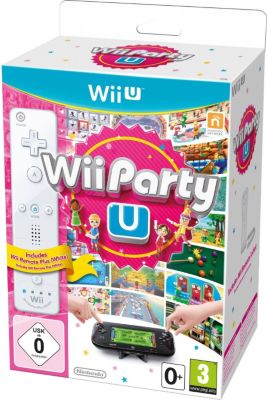 Jeu Wii U NINTENDO Wii Party U + Manette Wii U Plus Blanche