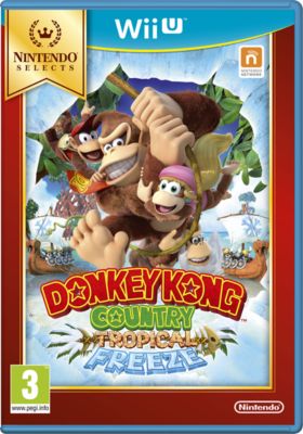 Jeu Wii U NINTENDO Donkey Kong Tropical Freeze Selects Jeu Wii U NINTENDO Donkey Kong Tropical Freeze Selects
