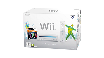 Console Wii NINTENDO Wii + Just Dance 2 Reconditionné