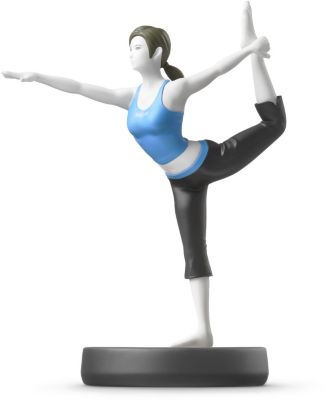 Figurine Amiibo NINTENDO Amiibo Entraîneuse Wii Fit N°8 SSB Figurine Amiibo NINTENDO Amiibo Entraîneuse Wii Fit N°8 SSB