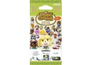 Pack cartes Amiibo NINTENDO 3 cartes Animal Crossing Série 1