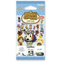 Pack cartes Amiibo NINTENDO 3 cartes Animal Crossing Serie 3
