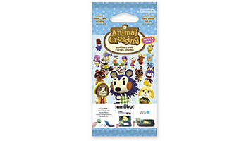 Pack cartes Amiibo NINTENDO 3 cartes Animal Crossing Série 3