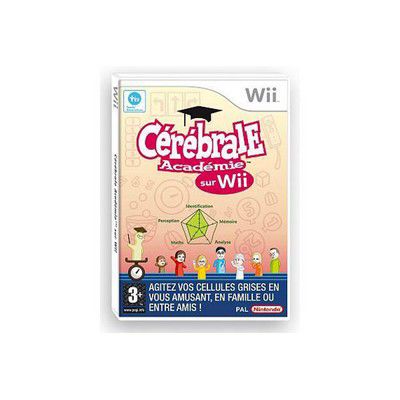 Jeu Wii NINTENDO CEREBRALE ACADEMIE Reconditionné Jeu Wii NINTENDO CEREBRALE ACADEMIE Reconditionné