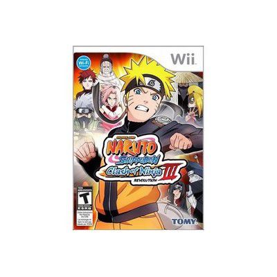 Jeu Wii NINTENDO Naruto Revolution 3 Shippuden ClOfNin Reconditionné Jeu Wii NINTENDO Naruto Revolution 3 Shippuden ClOfNin Reconditionné