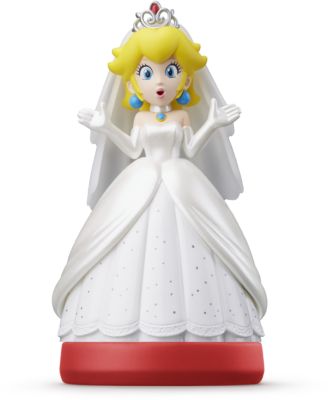 Figurine Amiibo NINTENDO Amiibo Peach Tenue de mariage Figurine Amiibo NINTENDO Amiibo Peach Tenue de mariage