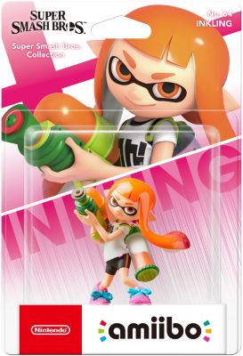 Figurine Amiibo NINTENDO Amiibo Fille Inkling N°64 SSB Figurine Amiibo NINTENDO Amiibo Fille Inkling N°64 SSB