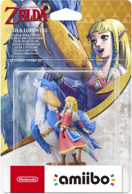 Figurine Amiibo NINTENDO amiibo Zelda et son Célestrier Figurine Amiibo NINTENDO amiibo Zelda et son Célestrier