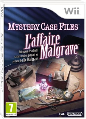 Jeu Wii NINTENDO Mystery Case Files:The malgrave Incident Jeu Wii NINTENDO Mystery Case Files:The malgrave Incident