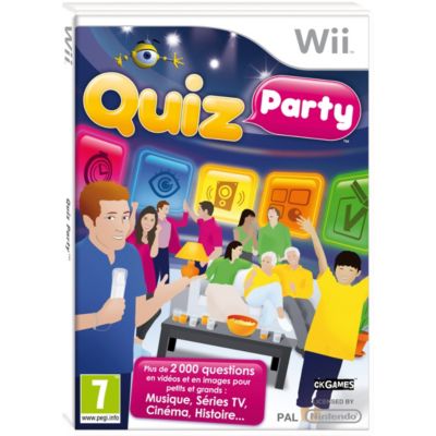 Jeu Wii NINTENDO Quiz Party Reconditionné Jeu Wii NINTENDO Quiz Party Reconditionné