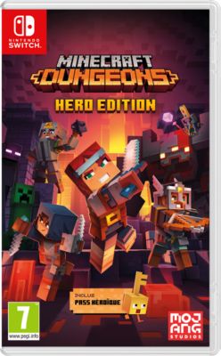 Jeu Switch NINTENDO Minecraft Dungeons - Hero Edition Jeu Switch NINTENDO Minecraft Dungeons - Hero Edition