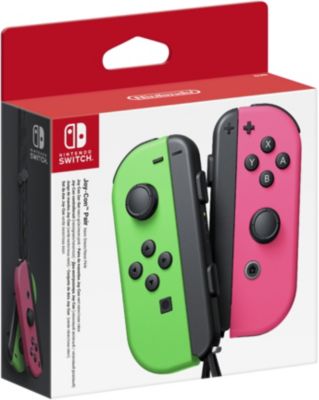Manette NINTENDO Paire de Manettes Joy-Con Vert/Rose