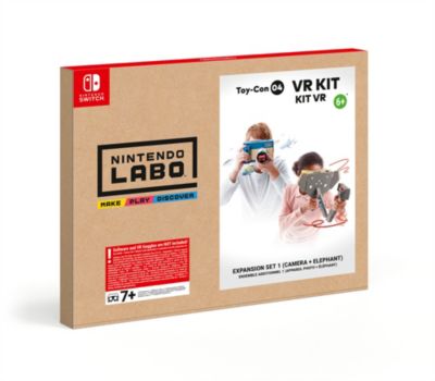 Jeu Switch NINTENDO Labo Kit VR Appareil Photo + Eléphant