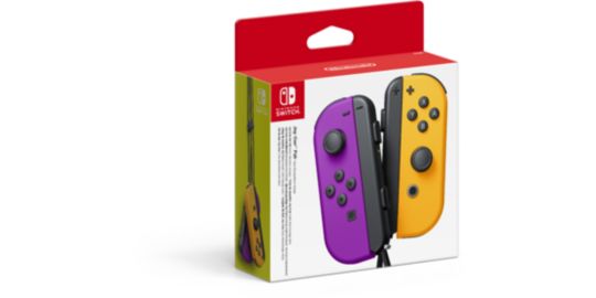 Manette NINTENDO Paire de Manettes Joy-Con Violet/Orange
